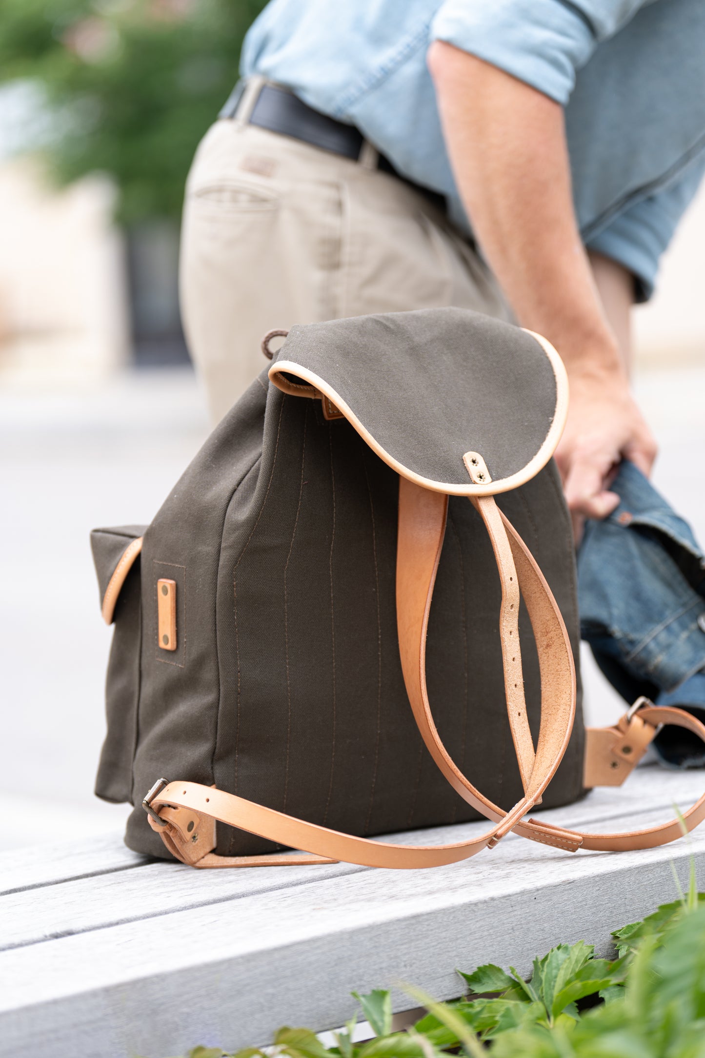 Commando Rucksack - Dark Olive Green
