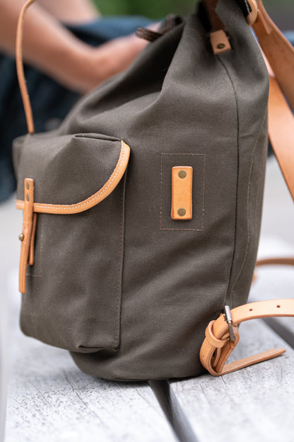 Commando Rucksack - Dark Olive Green
