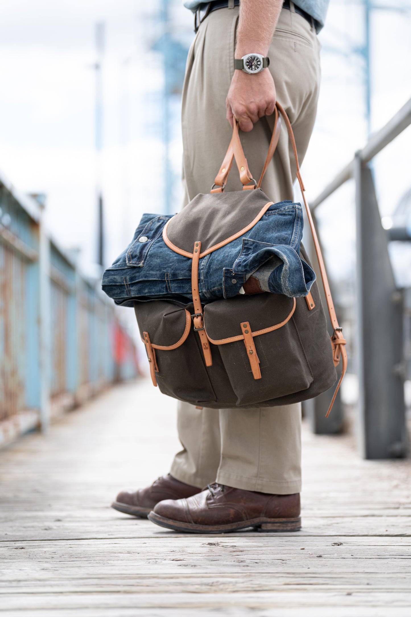 Commando Rucksack - Dark Olive Green
