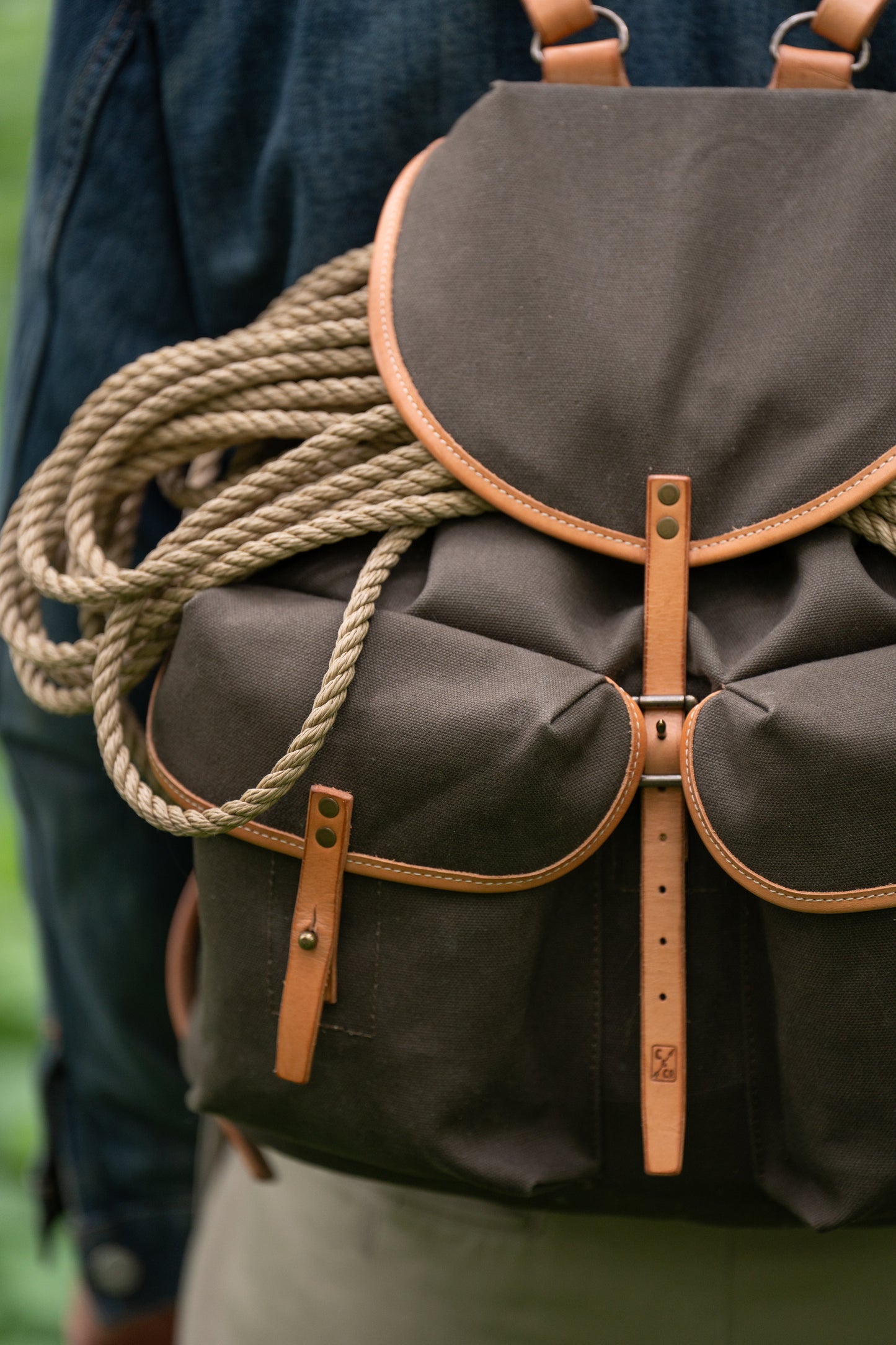 Commando Rucksack - Dark Olive Green