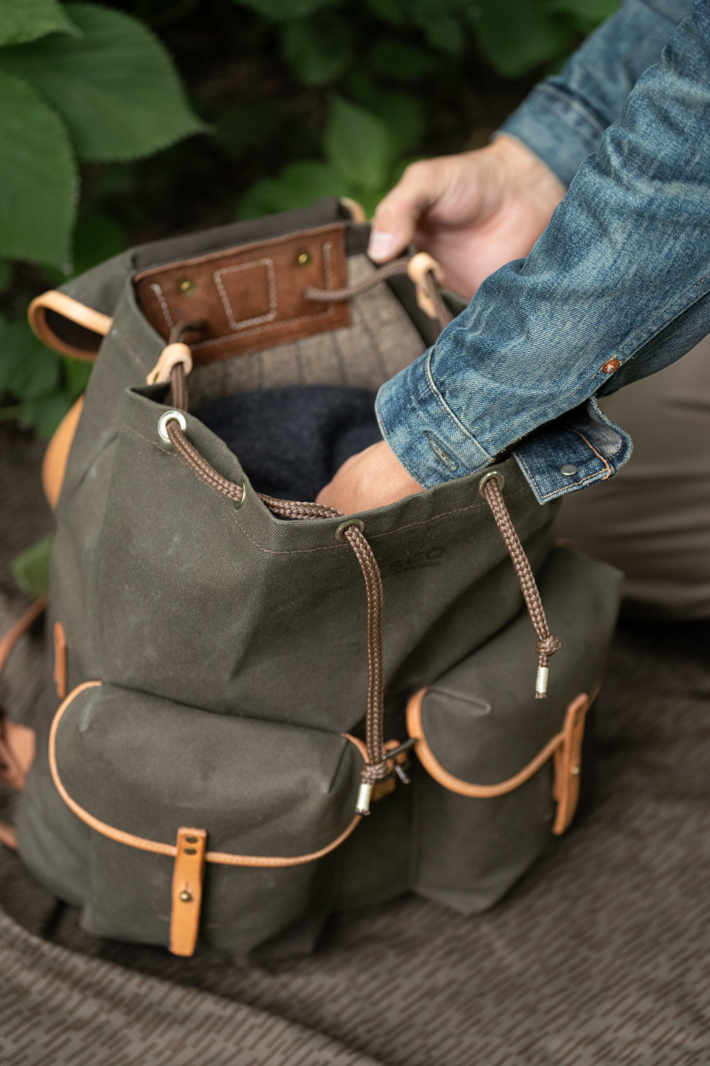 Commando Rucksack - Dark Olive Green