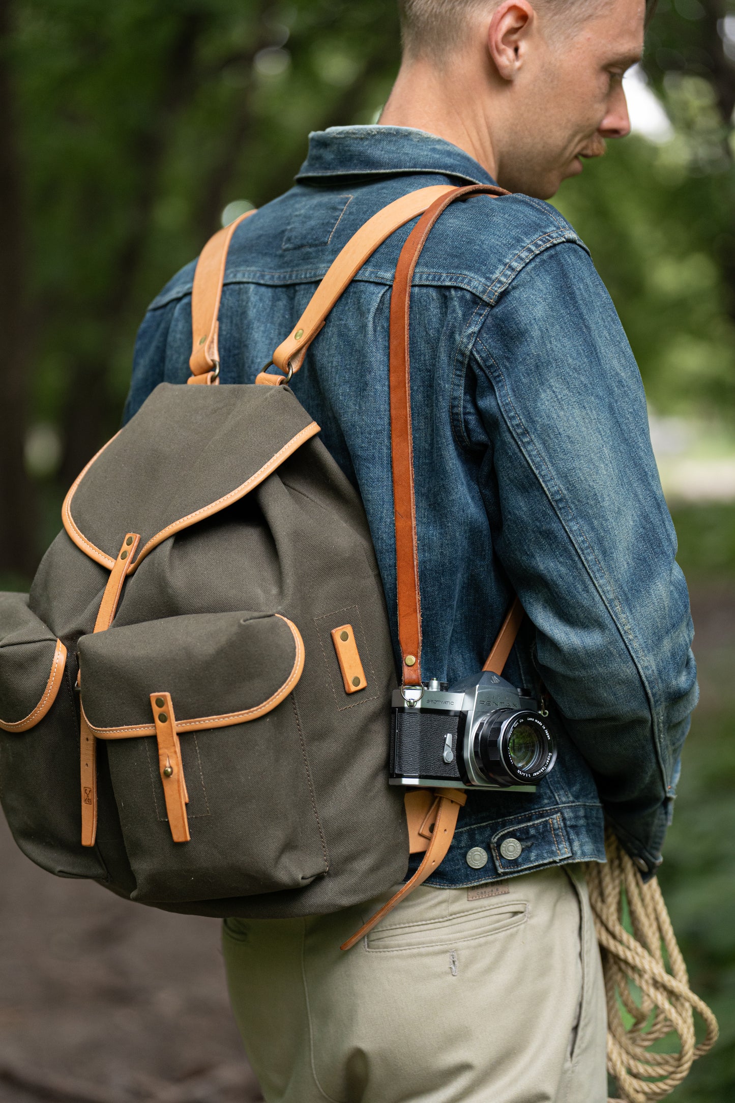 Commando Rucksack - Dark Olive Green