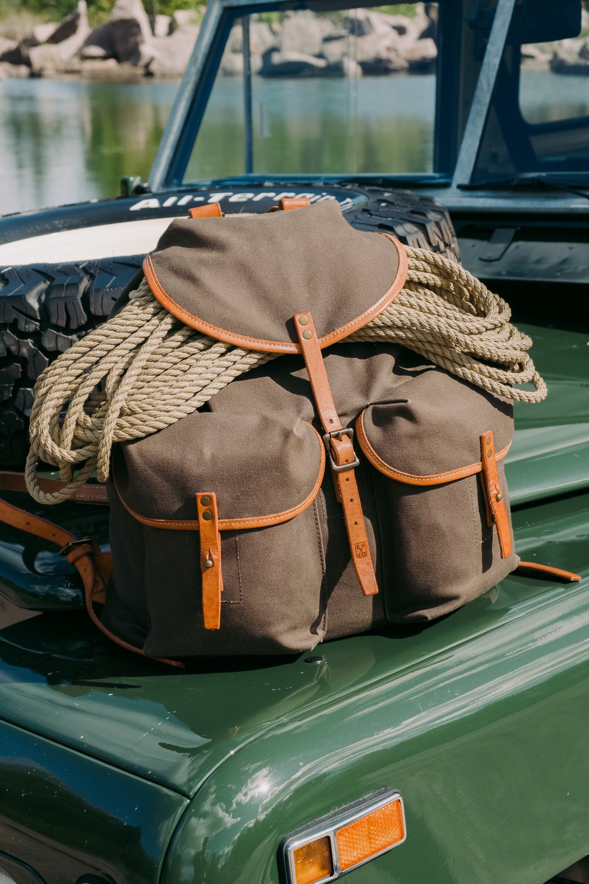 Commando Rucksack - 15L - Dark Olive Green